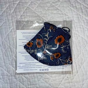 Tory Burch Floral Printed Face Mask